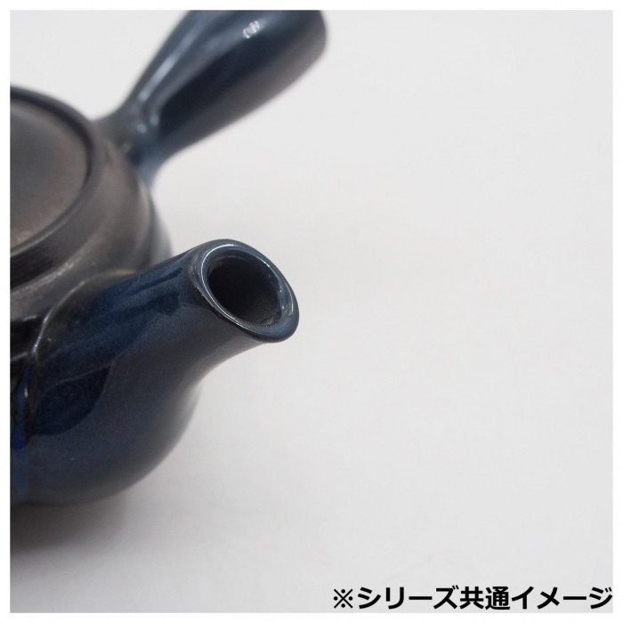 B-7444 急須 2.0号平形(ナマコ巻) 萬古焼 : シャイニングストア - 通販