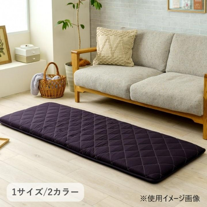 ペット 防水ラグ 「エスナ」 ブラック 65×180cm 1295610037134