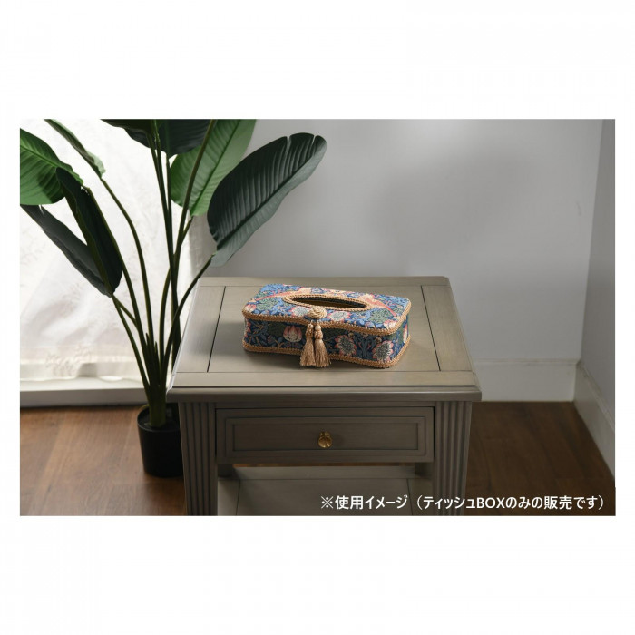 ティッシュボックス ジェニファーテイラー いちご泥棒 姫系 33096TB ジェニファーテイラー いちご泥棒 ティッシュBOX Strawberry Thief