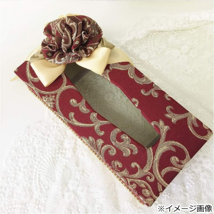 ジェニファーテイラー ポインセチア ティッシュBOX Poinsettia/RE