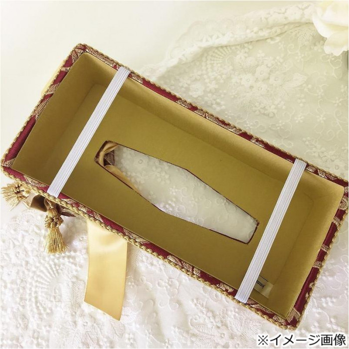 ジェニファーテイラー ポインセチア ティッシュBOX Poinsettia/RE