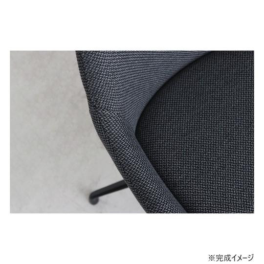 東馬(TOHMA) FAB(ファーブ) ラウンドチェア CG チャコールグレー