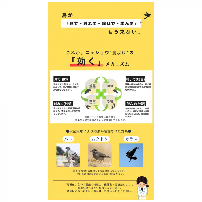 ニショウ機器 鳥よけスプレー カラス・ハト・ムクドリ対策 4L : 家具