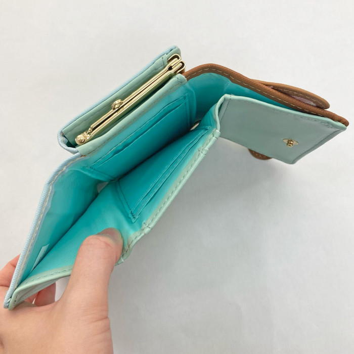 サンリオ シュガーバニーズ 口金財布 MK1A-2SI(くろうさ) : ハンディ