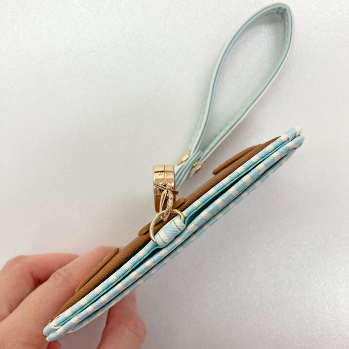 サンリオ シュガーバニーズ リール付パスケース MK1A-10SI(くろうさ