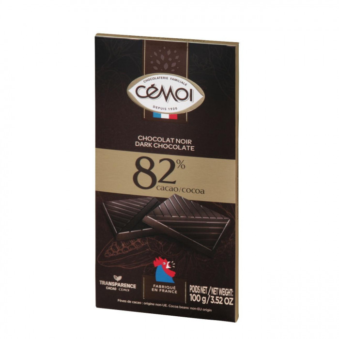 セモア 82％ダークチョコ 100g 17個セット 001006 代引き不可/同梱不可