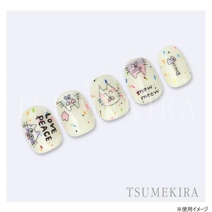 TSUMEKIRA(ツメキラ) ネイルシール Fumiプロデュース +1(zero)cat2 NN