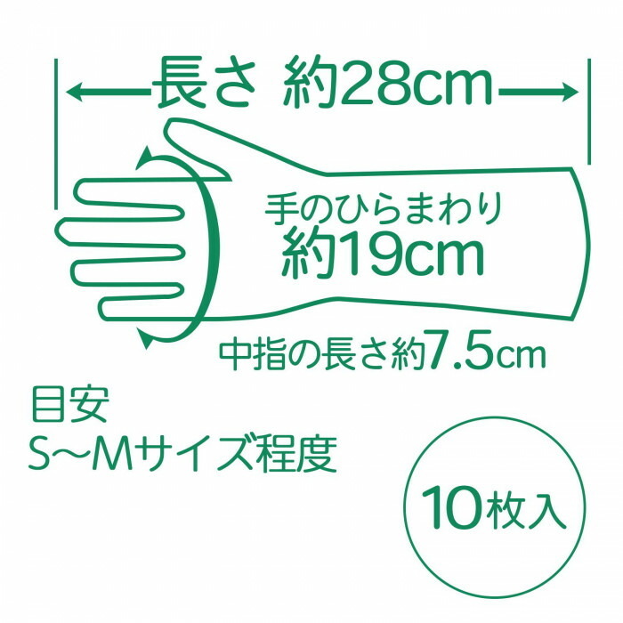 S〜Mサイズ　手のひら周り約19cm