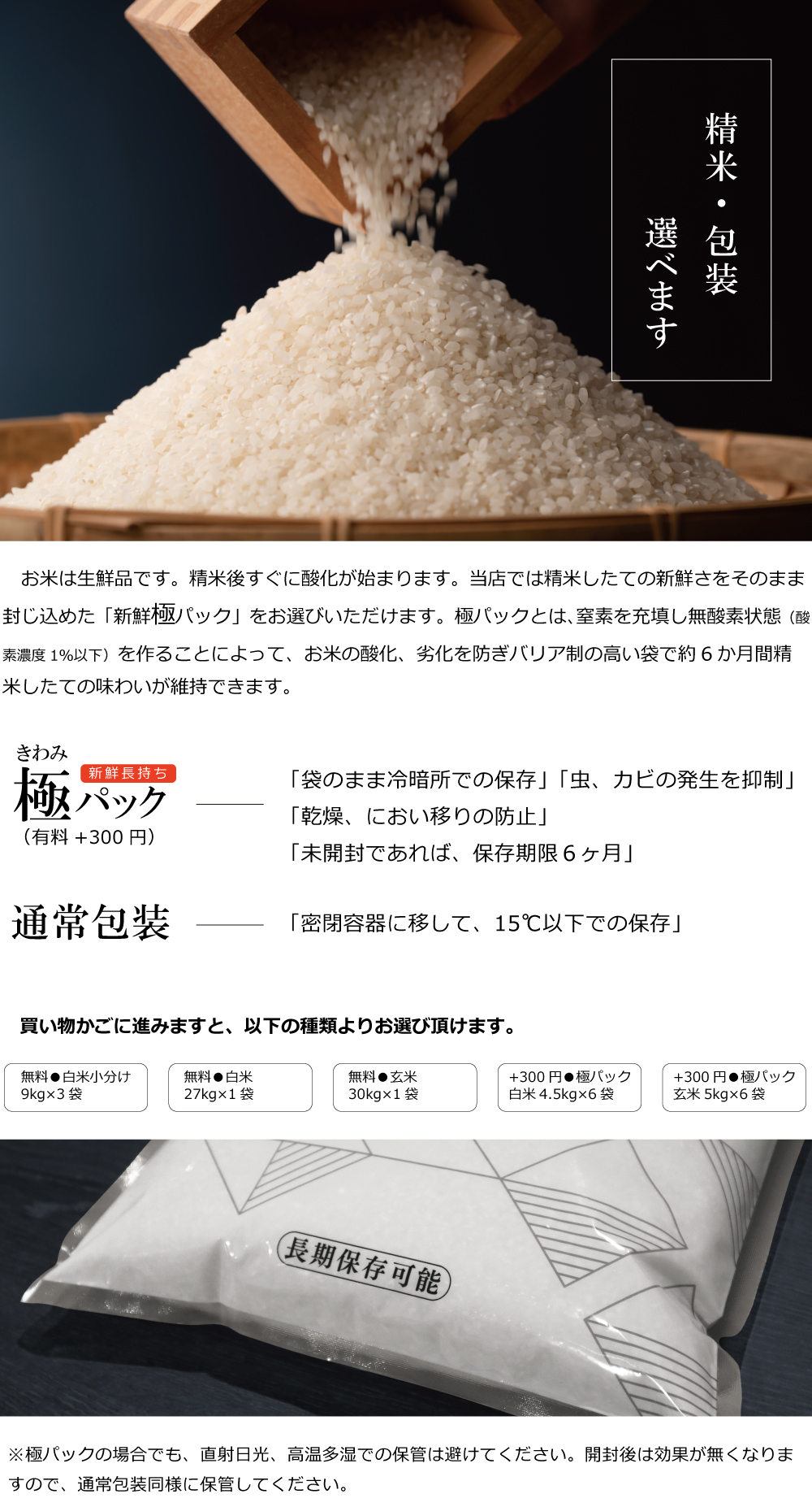 コシヒカリ玄米30kg (精米後27kg) コシヒカリ 30kg 精米無料 白米 27キロ お米 玄米 30キロ 再調整