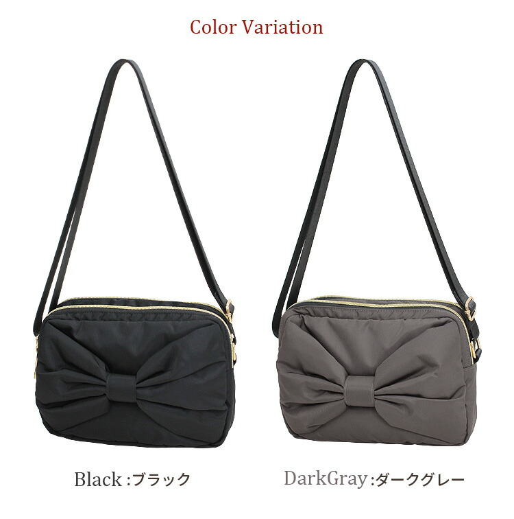 りん★斜めがけショルダーバッグ&ポシェット★3点 フロントBIGリボンminiショルダーバッグ】[ポシェット ショルダー