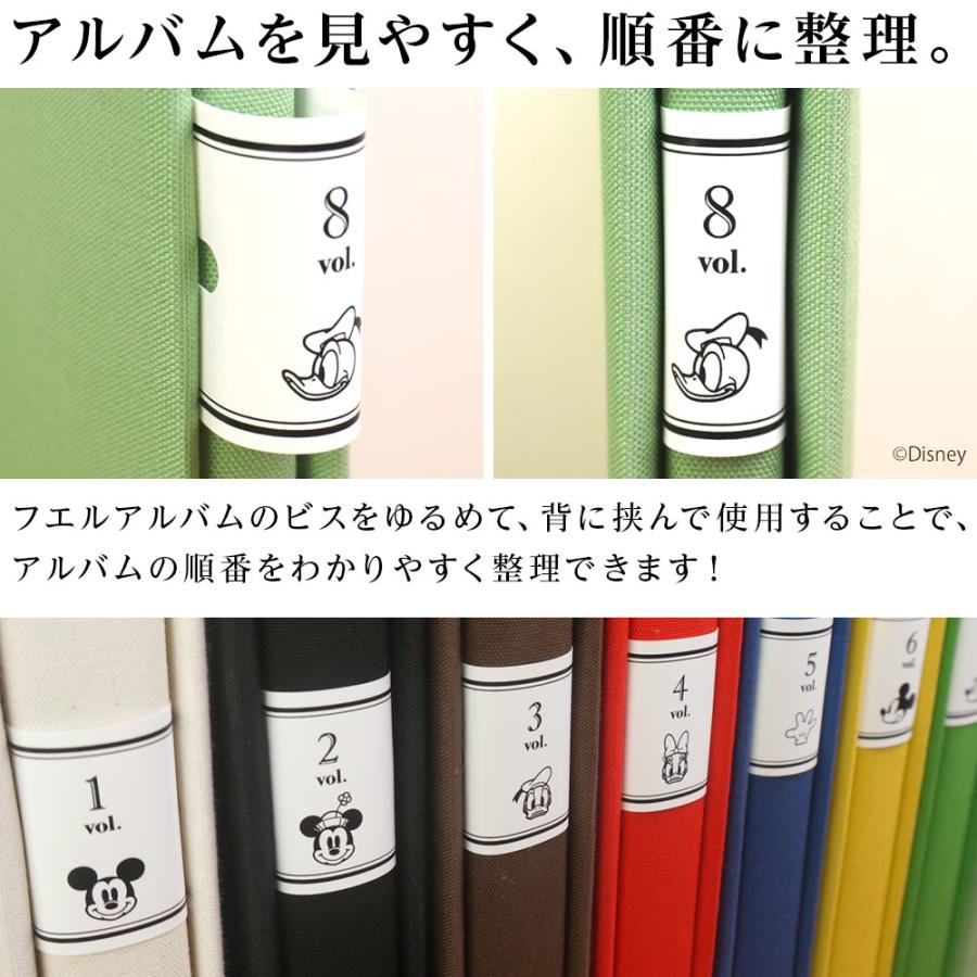 アルバム ナカバヤシ ディズニーキャラクター フエルアルバム 貼る