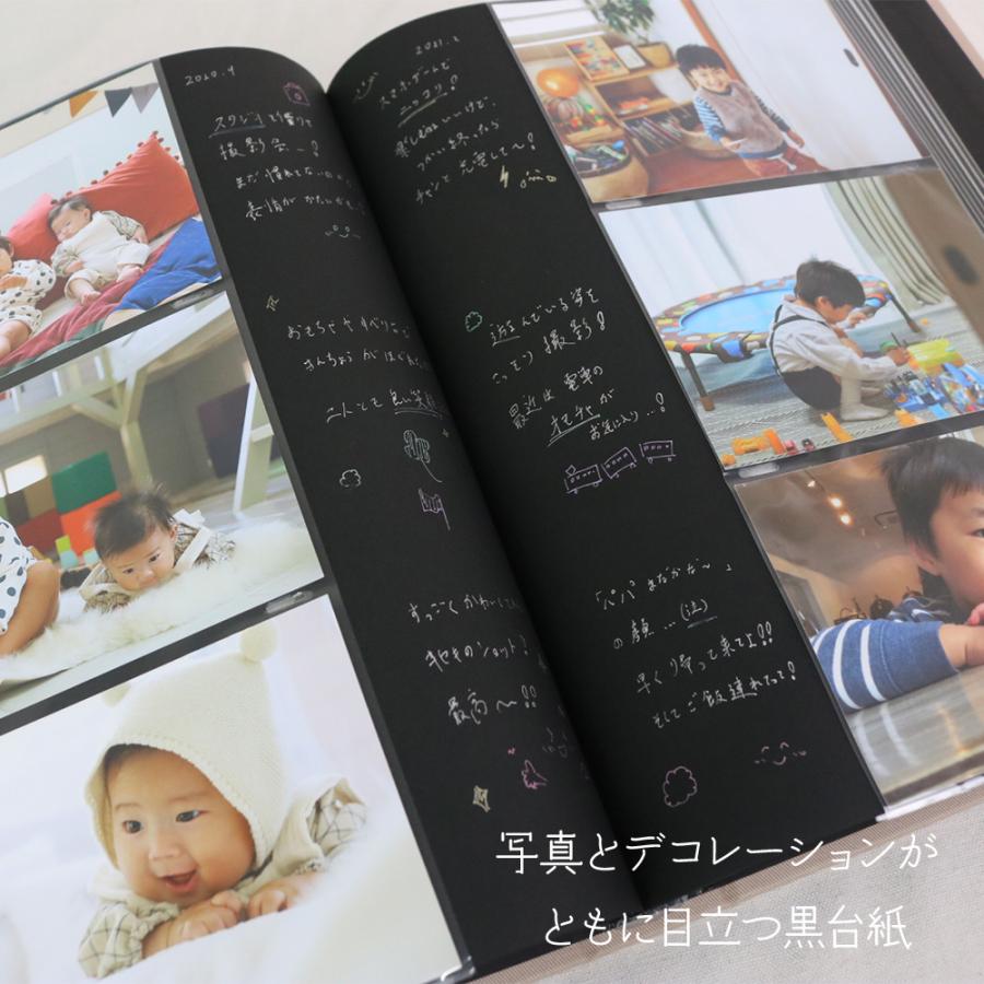 BLACK pockets 360 セット　ナカバヤシ　８冊セット写真子供 10冊セット】 ナカバヤシ フォトグラフィリア 360枚 PHL-1036 -D
