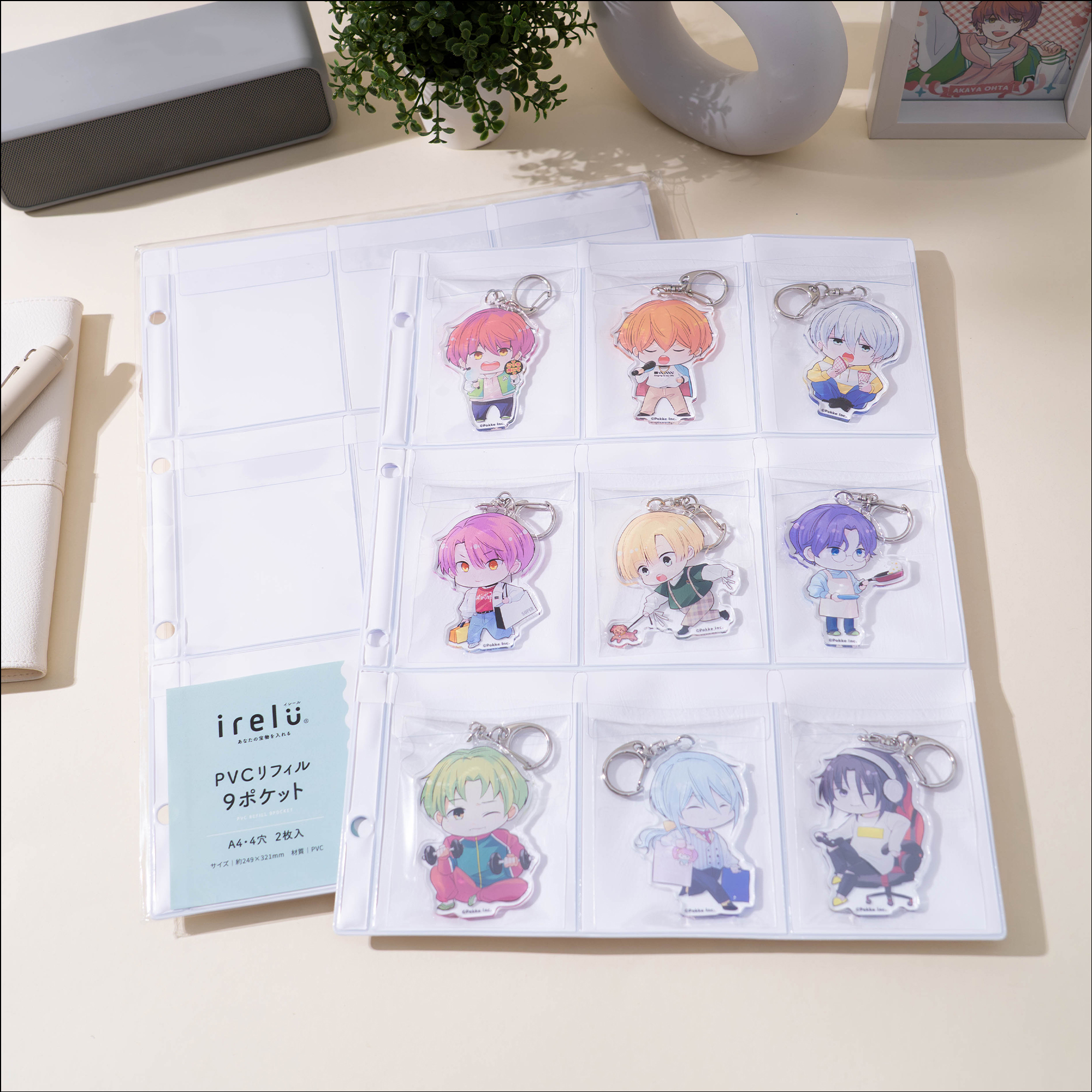 イレールPVCリフィル 9ポケット