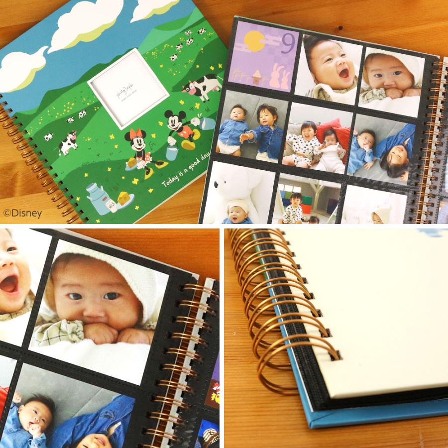 アルバム 大容量 【WEB限定品】ナカバヤシ ディズニー 窓抜き ましかく