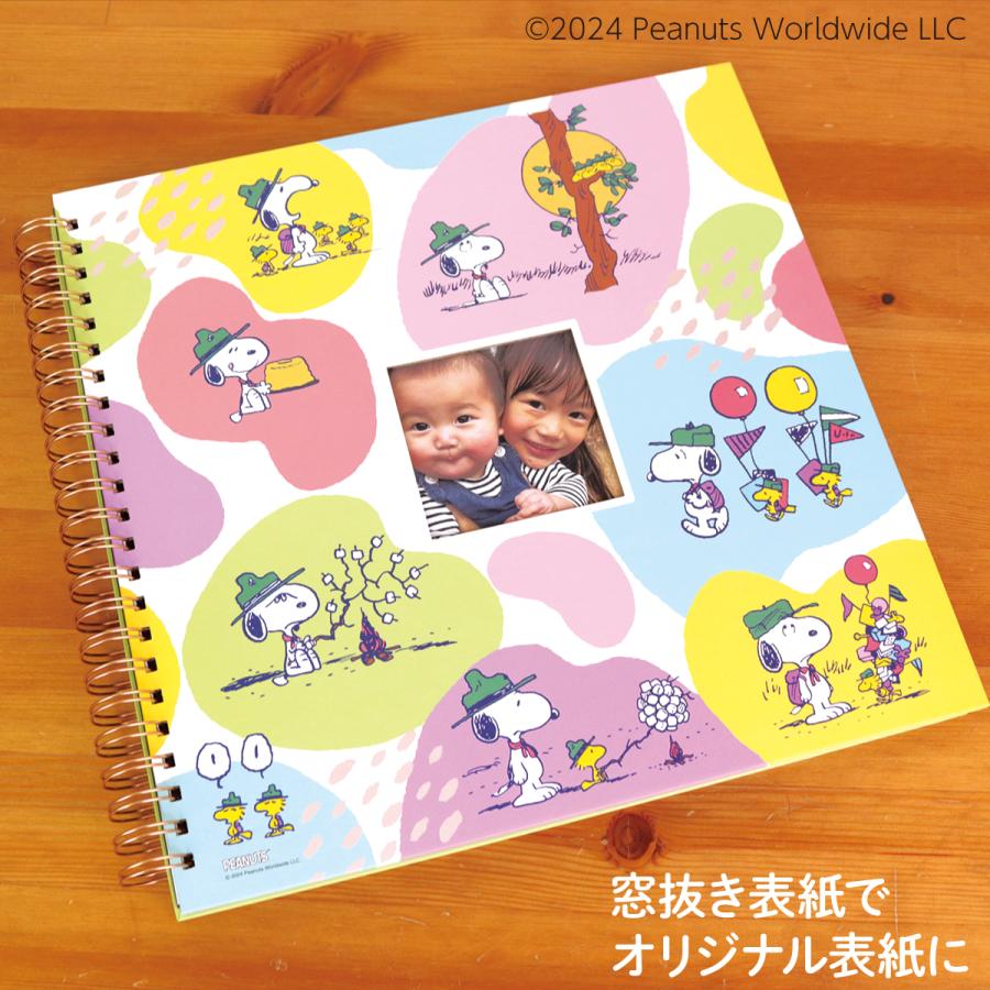 ナカバヤシ 【WEB限定品】スヌーピー ピーナッツ 窓抜き リング式