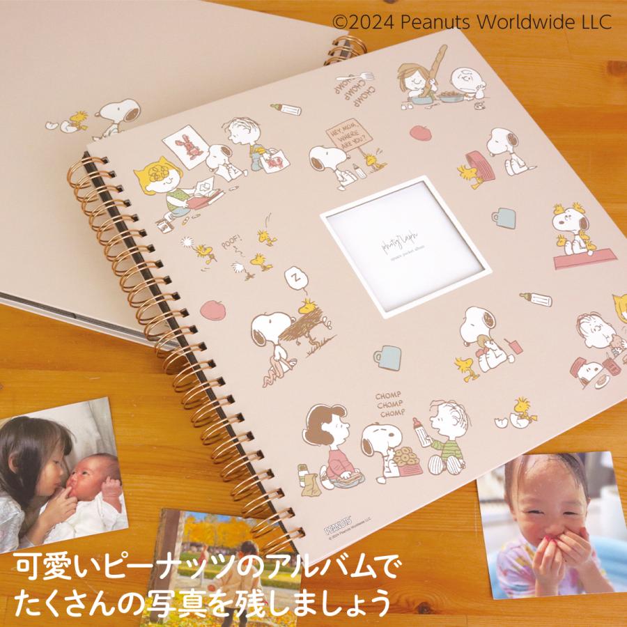 ナカバヤシ 【WEB限定品】スヌーピー ピーナッツ 窓抜き リング式