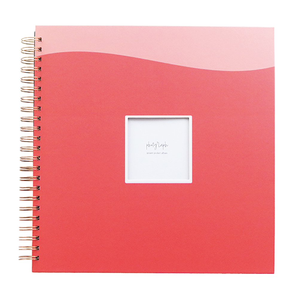 アルバム 大容量 【WEB限定品】ナカバヤシ 窓抜き ましかくリング式