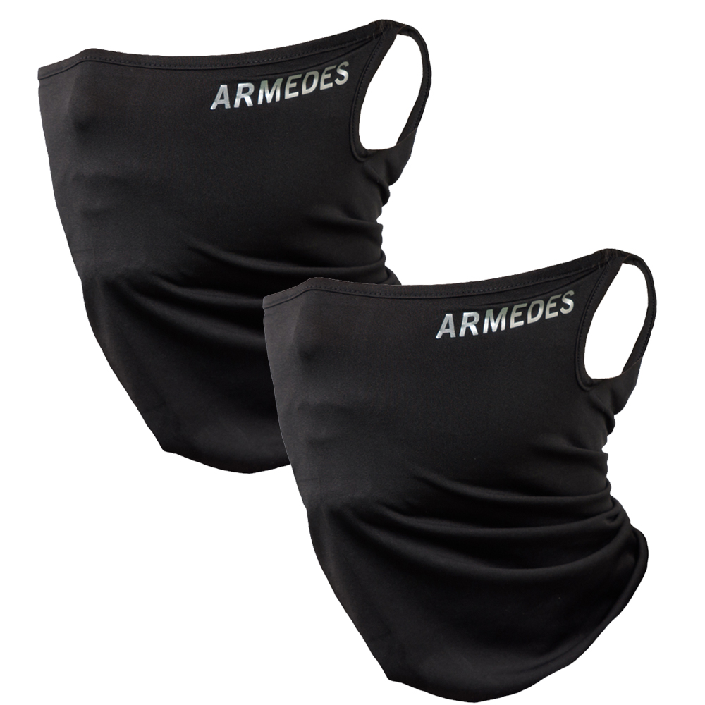 2枚セット 送料無料 ARMEDES イヤリングタイプ マスク 接触冷感 布マスク 飛沫 防止 メンズ レディース 男女兼用 フリーサイズ  全3色 オールシーズン AR21 |  | 01