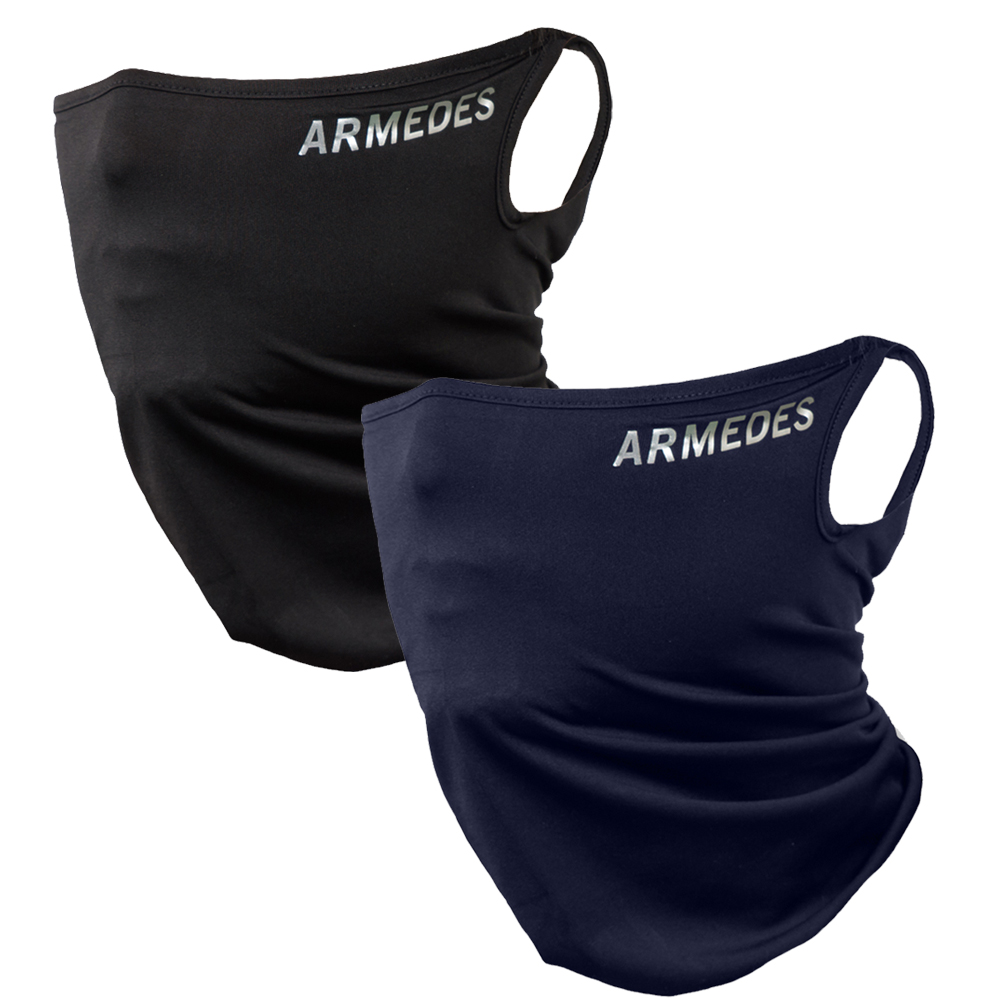 2枚セット 送料無料 ARMEDES イヤリングタイプ マスク 接触冷感 布マスク 飛沫 防止 メンズ レディース 男女兼用 フリーサイズ  全3色 オールシーズン AR21 |  | 03