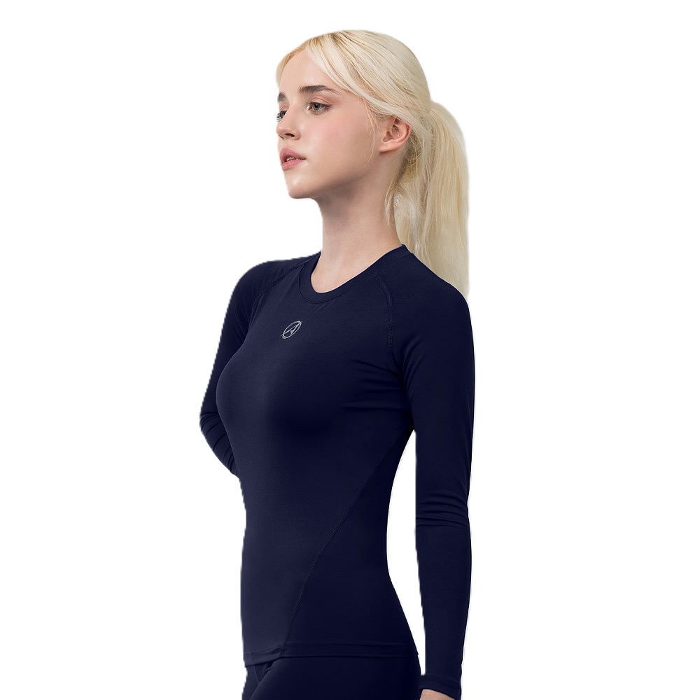 送料無料 ARMEDES アルメデス コンプレッション インナー Tシャツ 接触冷感 ラウンドネック 長袖 丸首 レディース M-XXL 全8色 オールシーズン AR241 |  | 02