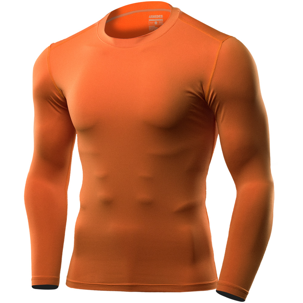 送料無料 ARMEDES アルメデス コンプレッション インナー Tシャツ 長袖 丸首 メンズ M-3XL 全10色 接触冷感 AR52 | ARMEDES | 09