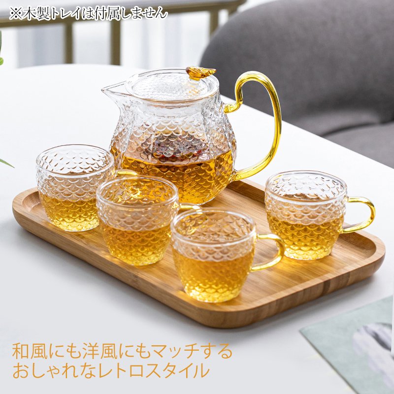 ティーポットティーカップセットおしゃれ耐熱ガラス北欧結婚祝い引っ越し祝いギフトプレゼント春夏秋冬 Eeap9gfyiz Www Lecailloudufaron Fr