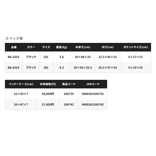 ≪'24年3月新商品！≫ シマノ ロックショア タフタックルバッグ BA 