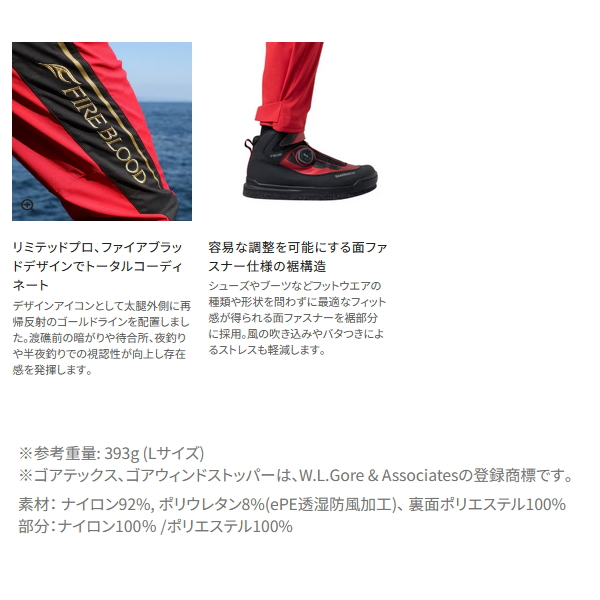 シマノ（SHIMANO） （26年3月新商品） リミテッドプロ ゴアテックス