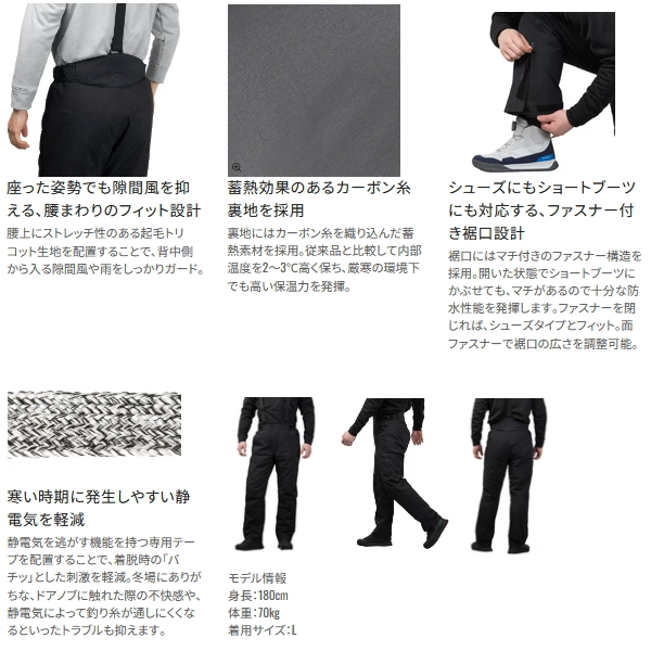 シマノ（SHIMANO） （26年9月新商品） ゴアテックス インサレーション