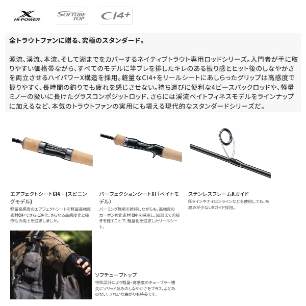 シマノ（SHIMANO） （24年1月新商品） 24 トラウトワン NS S83ML