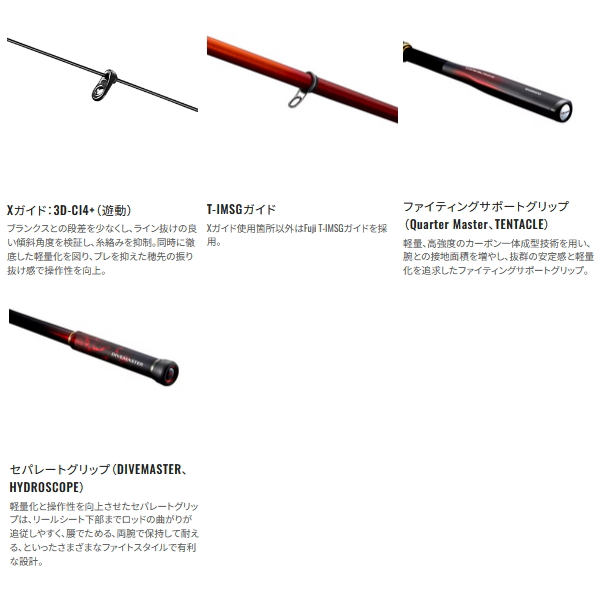 シマノ（SHIMANO） （24年10月新商品） 24 ファイアブラッド グレ