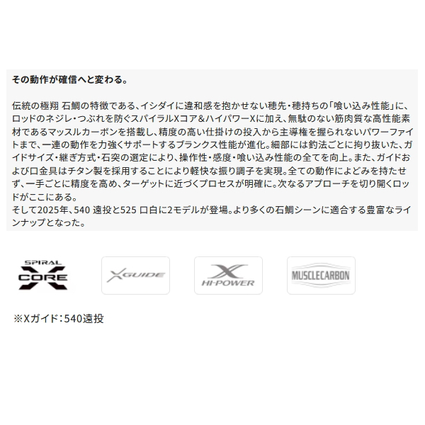 シマノ（SHIMANO） （取寄せ／2月末予定） （25年2月新商品） 25 極翔