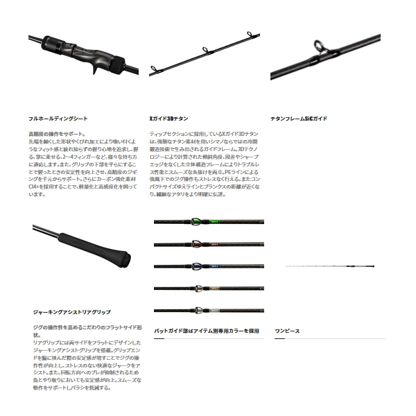 ≪'23年3月新商品！≫ シマノ '23 オシアジガー B510-3 〔仕舞寸法