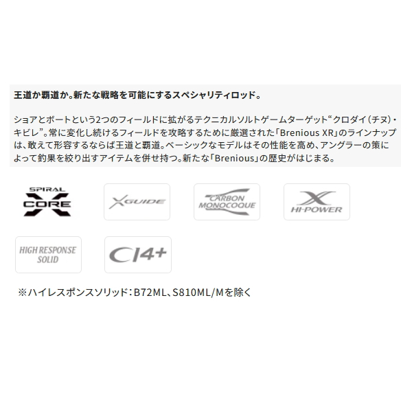 シマノ（SHIMANO） （25年3月新商品） 25 ブレニアスXR S76ML-S （仕舞