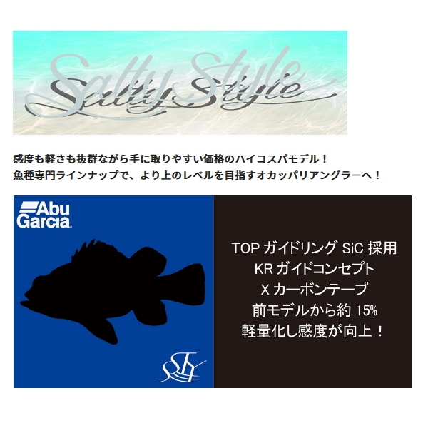 Abu Garcia（アブガルシア） （24年9月新商品） ソルティースタイル