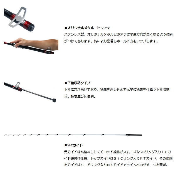 DAIWA（ダイワ） （20年3月新商品） BJ スナイパー ヘチX XH-310