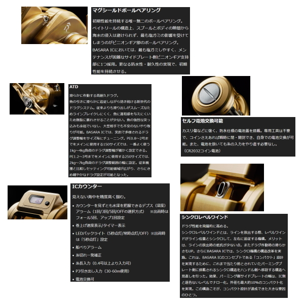 DAIWA(ダイワ) (21年9月新商品) バサラ IC 150L(左) (小型商品 DAIWA(ダイワ) (21年9月新商品) バサラ IC 150L(左) (小型商品