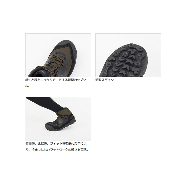 DAIWA（ダイワ） （22年9月新商品） フィッシングシューズ (スパイク