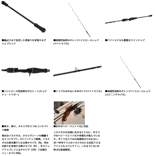 DAIWA（ダイワ） （24年4月新商品） エメラルダス MX イカメタル
