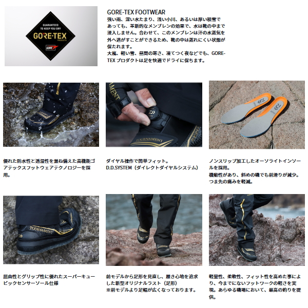 DAIWA(ダイワ) (23年10月新商品) トーナメント ゴアテックス DAIWA(ダイワ) (23年10月新商品) トーナメント ゴアテックス