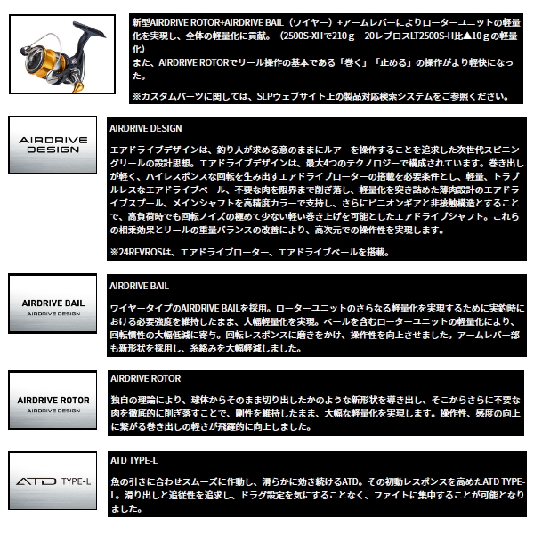 DAIWA（ダイワ） （24年9月新商品） レブロス LT6000D-H （小型商品