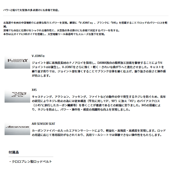 DAIWA（ダイワ） （24年5月新商品） ディープゾーン 150-240・K （仕舞