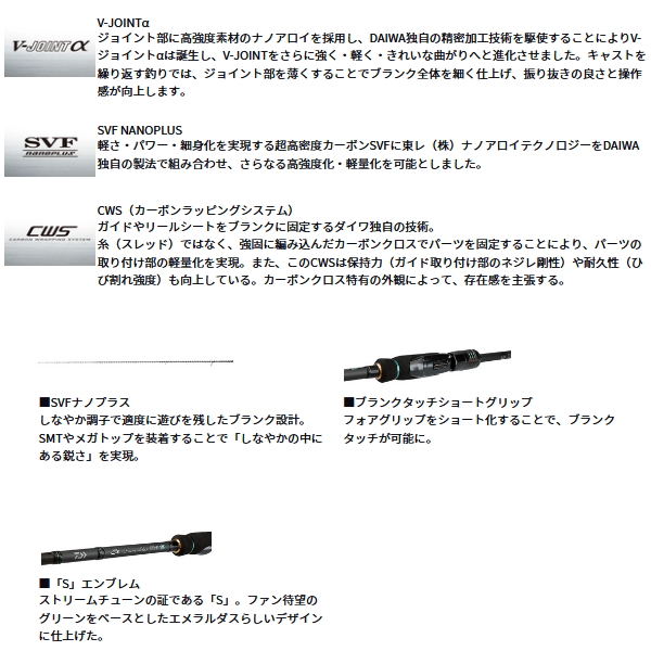 DAIWA（ダイワ） （25年7月新商品） エメラルダス ストイスト ST