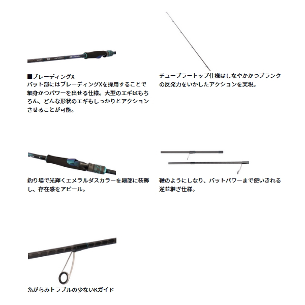 DAIWA（釣り） ≪'25年7月新商品！≫ ダイワ エメラルダス X 79L