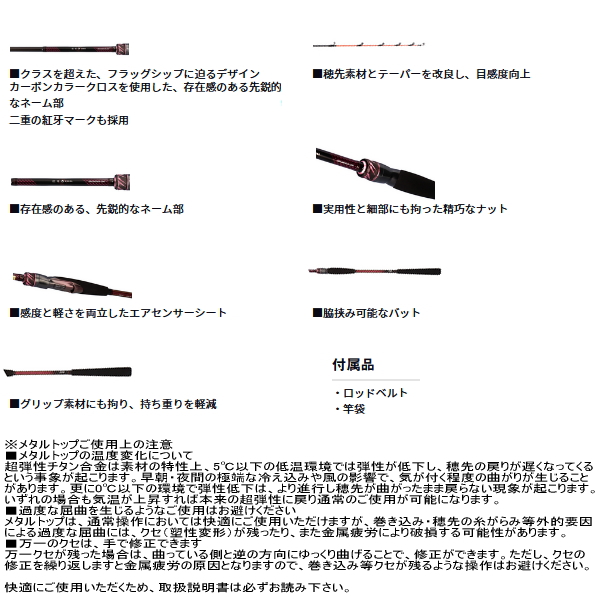 DAIWA（ダイワ） （25年2月新商品） 紅牙 テンヤゲーム MX MH-235MT・J
