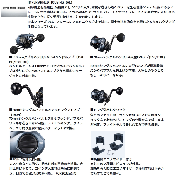 DAIWA（ダイワ） （25年9月新商品） ライトゲーム RX IC 150H(右