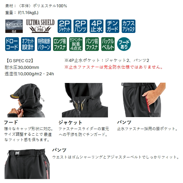 Gamakatsu（がまかつ） （25年6月新商品） アルテマシールドプロ