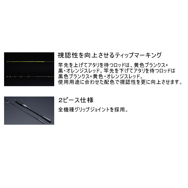 JACKALL（ジャッカル） ゲキダキシャフト エクストロ GDX-S65MH+OMO