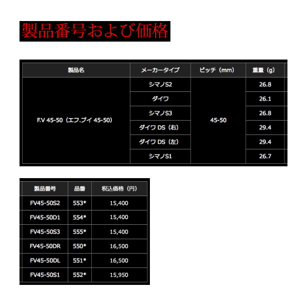 リブレ FV45-50 フィーノノブ シマノS2 早い者勝ち‼️ リブレ エフブイ 45-50 FV45-50S2 シマノS2用 ブラック／ブルー 5538