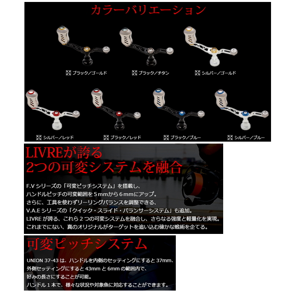リブレ ユニオン 37-43 UN37-43S2 シマノS2用 ブラック／ブルー 6818